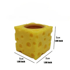 Cheese Mouse Cup Squeeze Toys for Kids