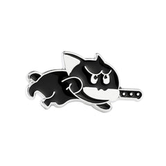 Cute Cat Enamel Kitten Brooch Pin