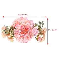 Bohemian Flower Hair Claw Clip Non Slip Strong Hold Grip Hair Jaw Clip