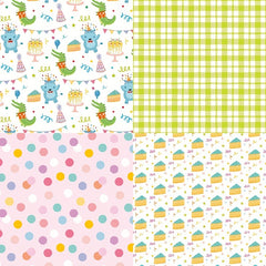 6 Inch Happy Birthday Scrapbook Paper