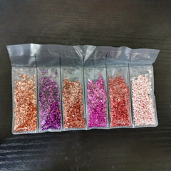 30g Irregular Crushed Glass Stones for Resin Crafts & Nail Art