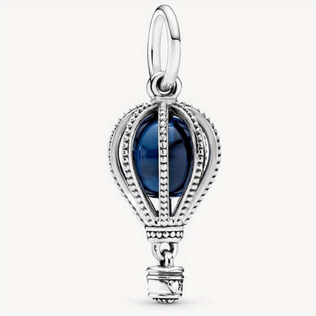 925 Silver Chameleon Charm Bead Pendant for DIY Bracelet