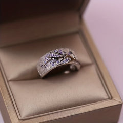 Tree Of Life Zircon Ring For Women & Girls