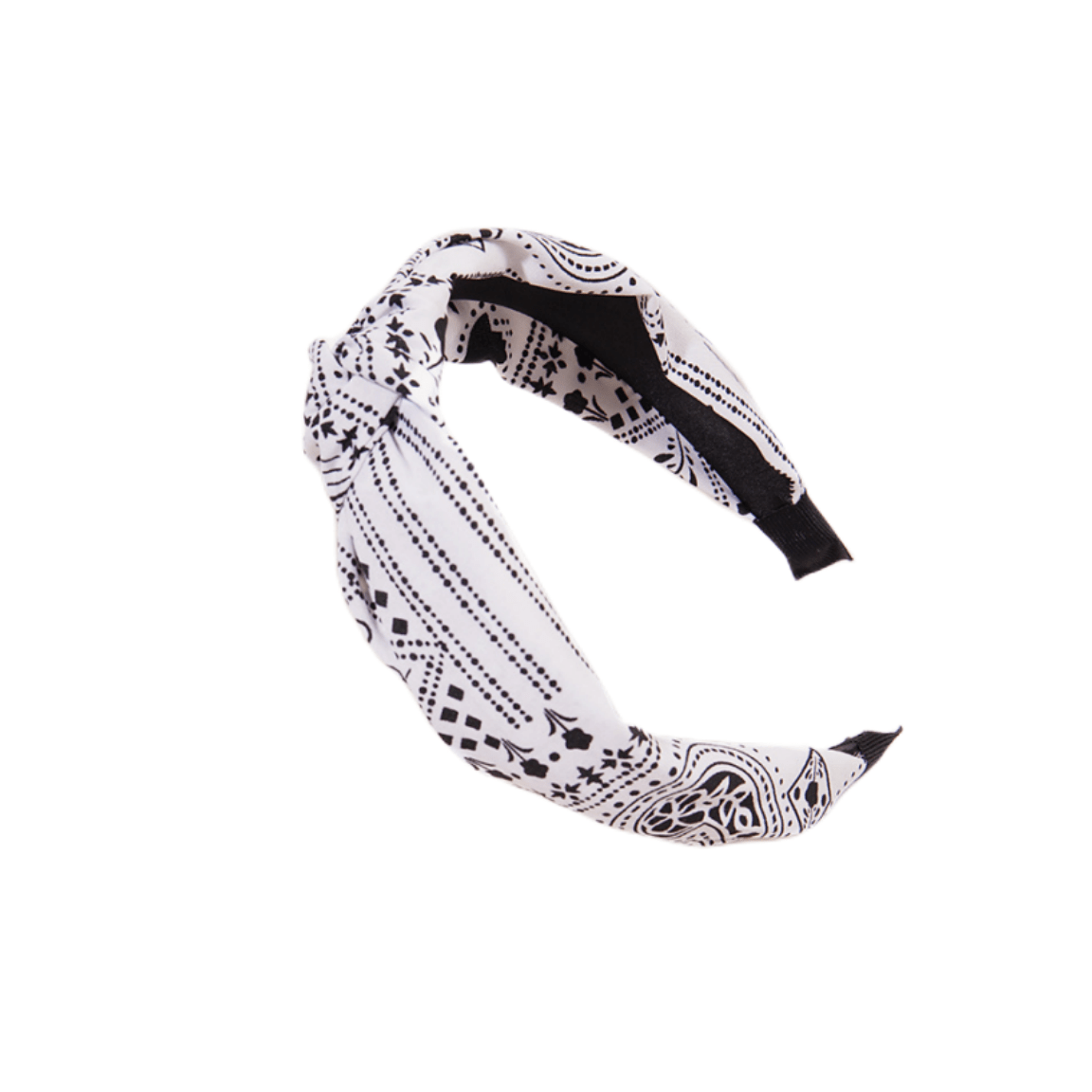 Boho Paisley Knotted Headbands Retro Style Hair Accessory