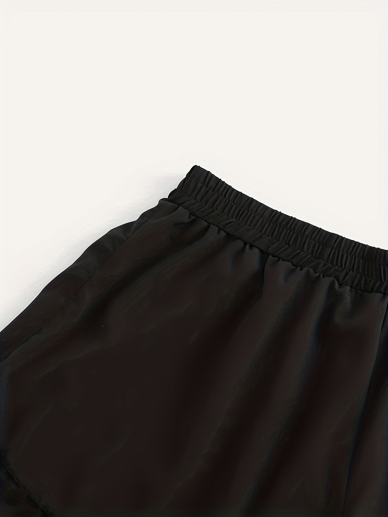  Vacay Shorts Women's Plus Elastic Pompom Trim Stretch Shorts