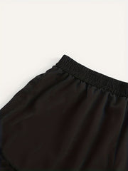  Vacay Shorts Women's Plus Elastic Pompom Trim Stretch Shorts