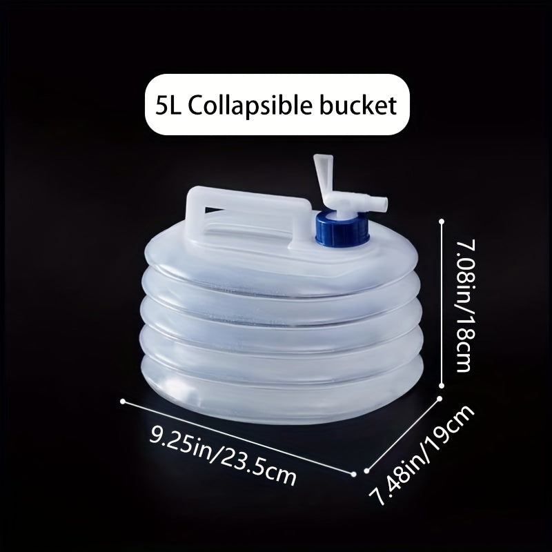 Car Folding Water Bucket Portable Outdoor Travel Drinking Water Storage Tank