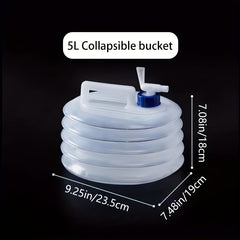 Car Folding Water Bucket Portable Outdoor Travel Drinking Water Storage Tank