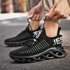 Men's Slip on Blade Sneakers Athletic Shoes Lightweight Breathable
