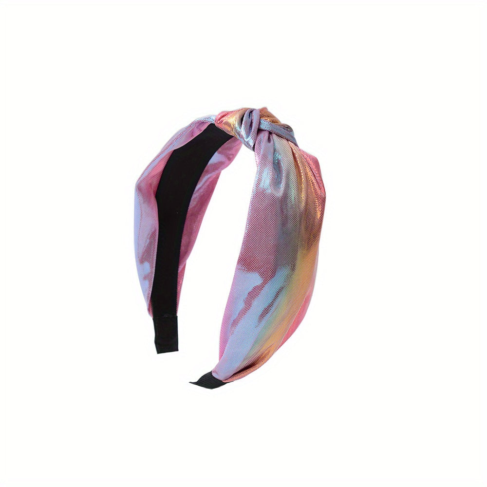 Colorful Hair Hoop Ladies Wide Brim Hair Accessories