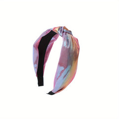 Colorful Hair Hoop Ladies Wide Brim Hair Accessories