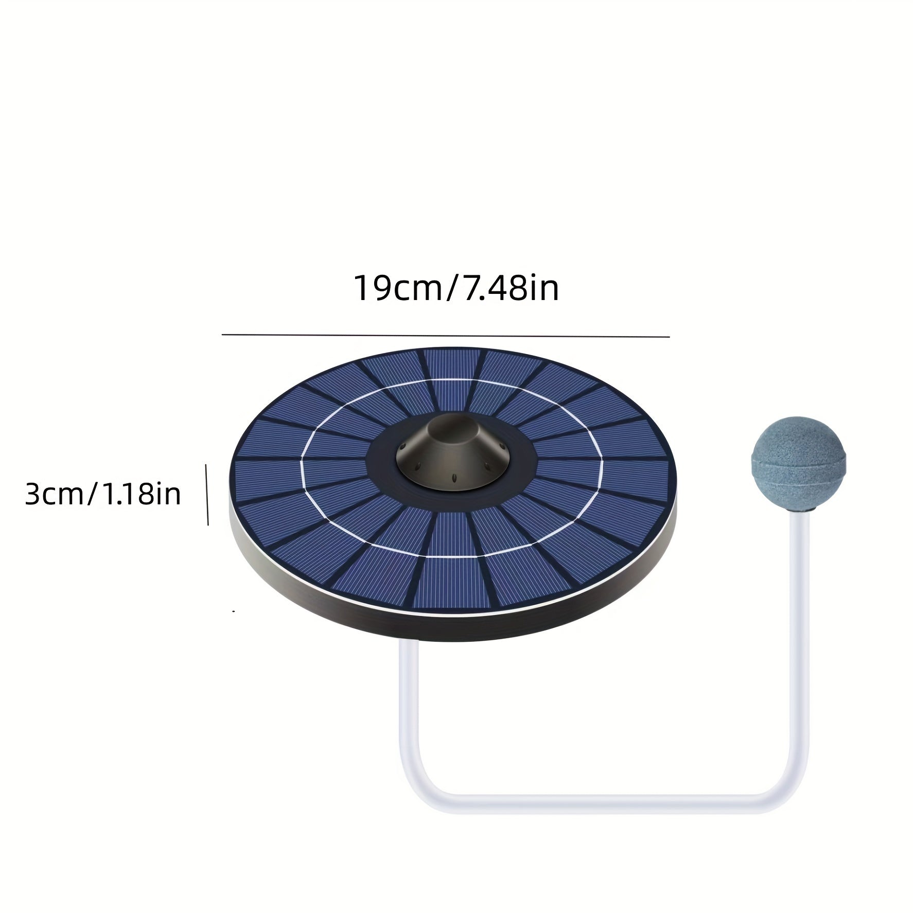 Solar Floating Oxygen Pump for Pools and Fish Tanks