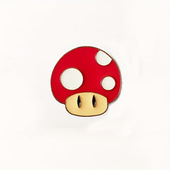 Cartoon Mushroom Enamel Backpack Pin Vintage Jewelry Gift