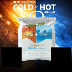 Insulated Aluminum Foil Thermal Bag for Takeout, 50x50cm