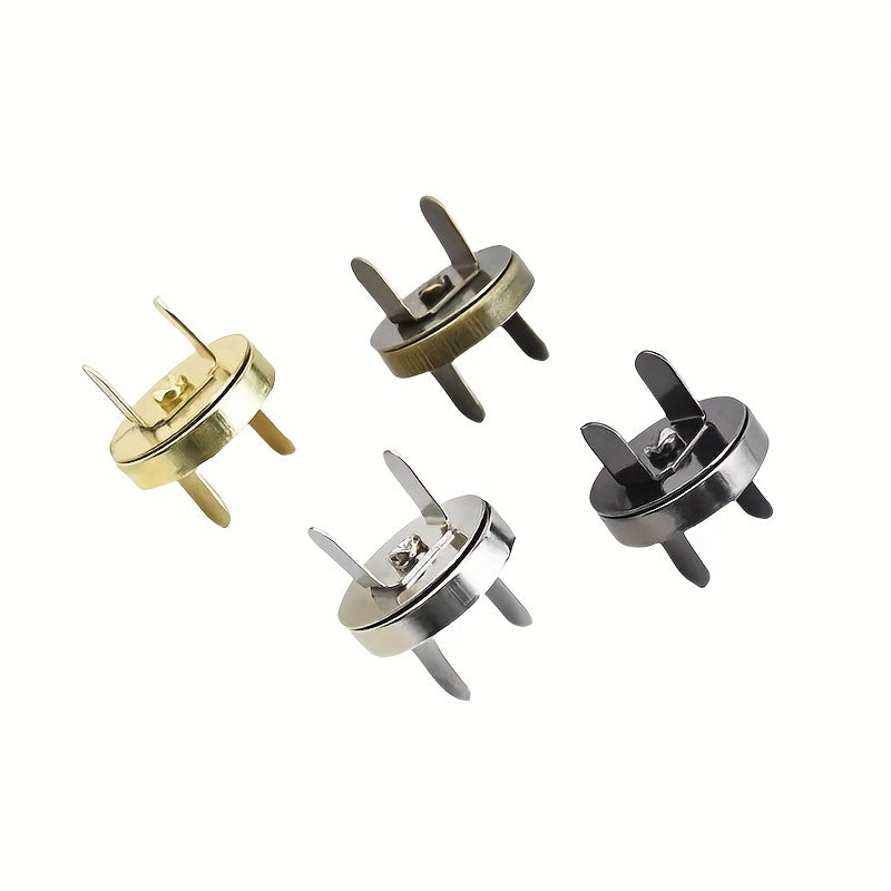 5pcs Round Strong Magnet Metal Card Buckle Magnetic Snap Button