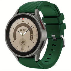Silicone 20mm 22mm Watch Strap for Galaxy Watch 4 6 Classic 5 Pro 46m