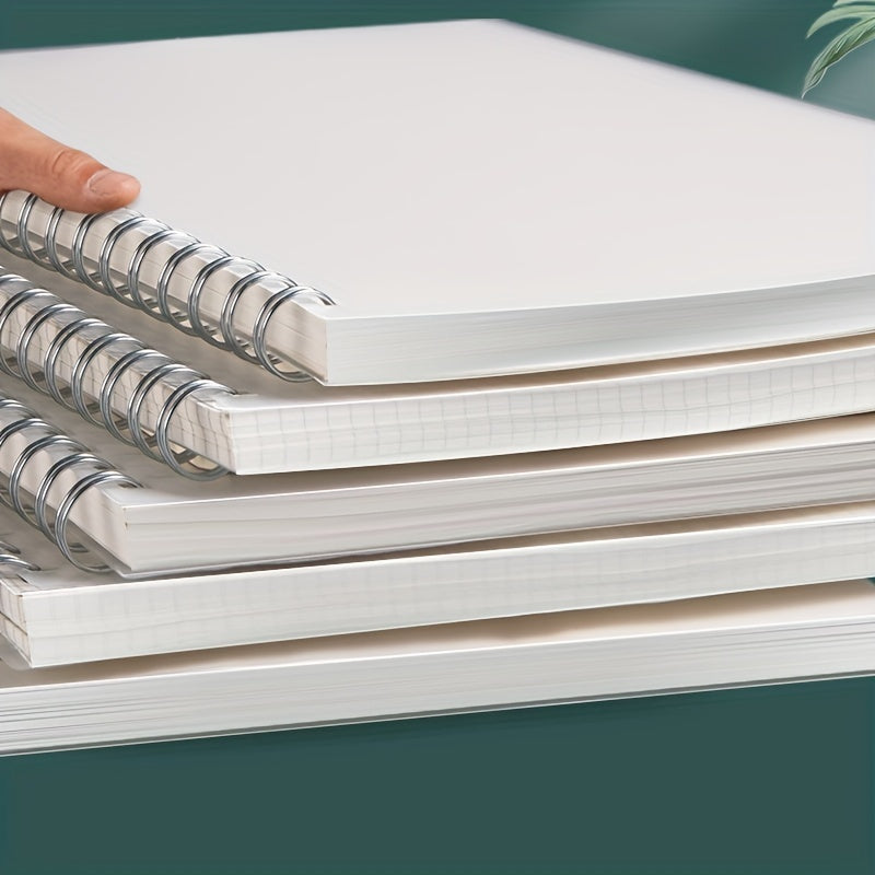 Spiral Blank Sketchbook Memo Notepad Diary Notebook 240 Pages