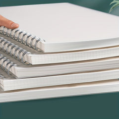 Spiral Blank Sketchbook Memo Notepad Diary Notebook 240 Pages