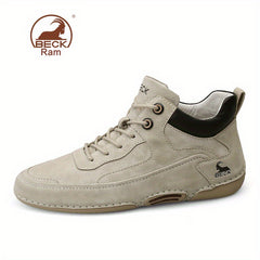 Men's Lace up Boots Casual Walking Shoes