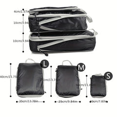 Minimalist Travel Storage Bag Zipper Portable Foldable Bag