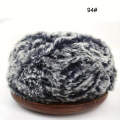 Soft Polyester Feather Fur Yarn for DIY Knitting Crocheting
