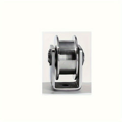 Stainless Steel Bearing Pulley Wire Rope Lifting Pulley Ring U V H Type