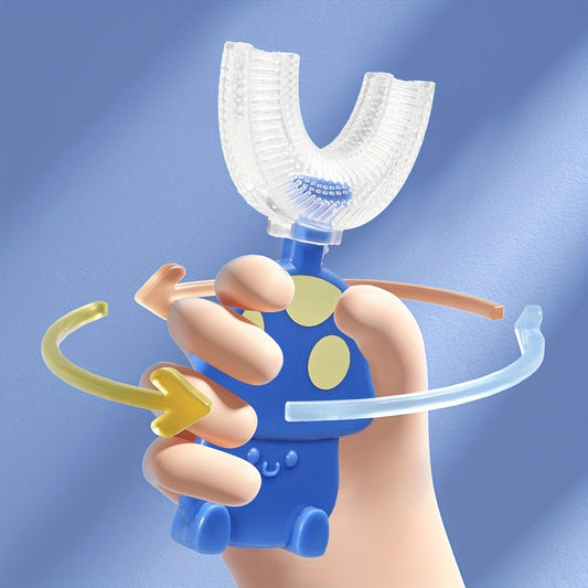 Kids U Shape Silicone Toothbrush Baby Mouth Cleaning Toothbrush