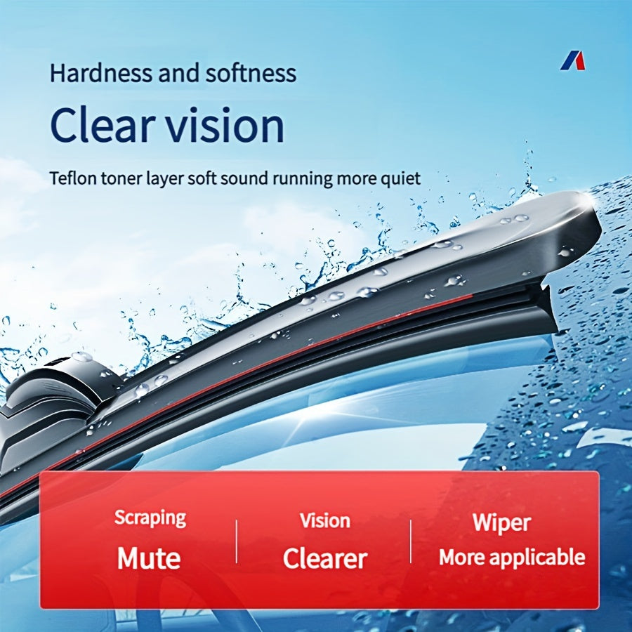 Durable Windshield Wiper Blade with Advanced Rubber - All Year Round