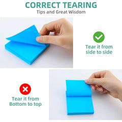 800 Self Stick Notes, Bright Colors, Home & Office