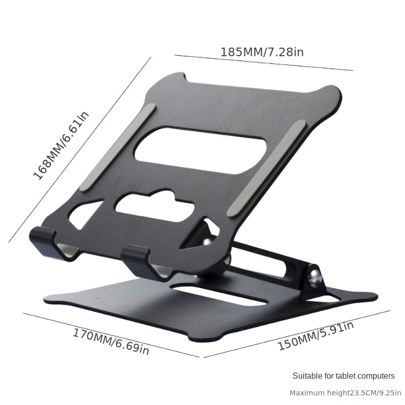 Aluminum Laptop Stand Foldable Cooling Bracket