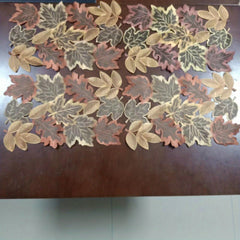 4pcs Modern Floral Tea Plate Placemats Creative Tablemats for Home Decor