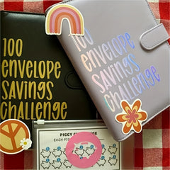 100 Envelope Challenge Binder Savings MoneyChallenges Budget Binder