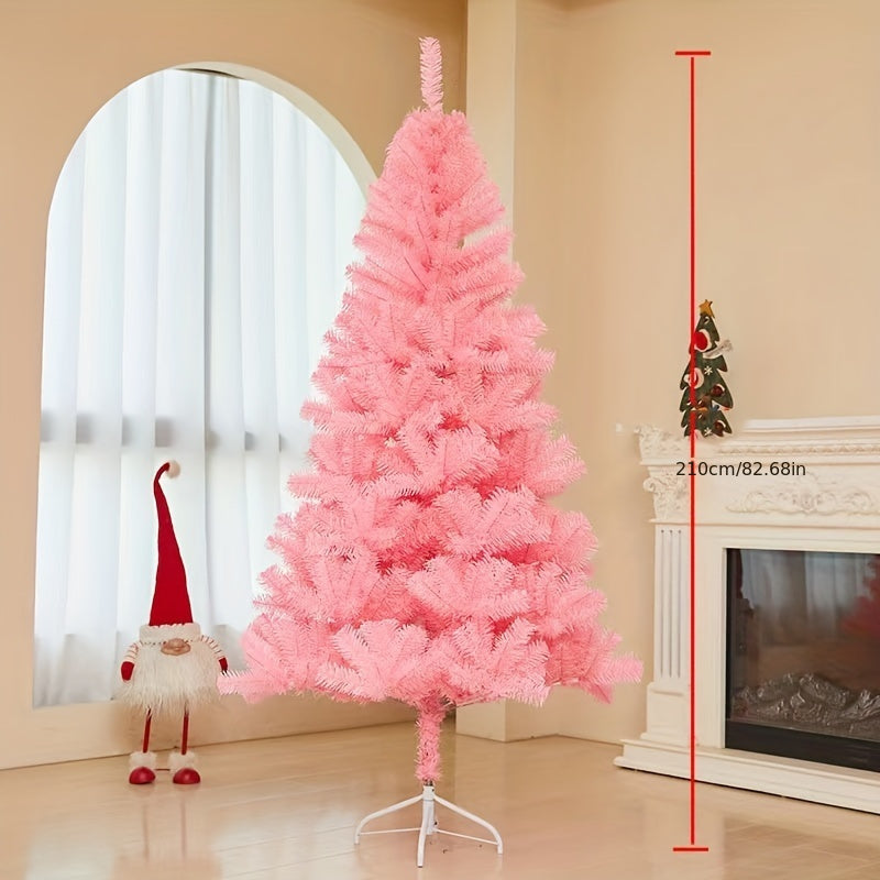 Artificial Christmas Tree w/ Metal Stand for Home & Office