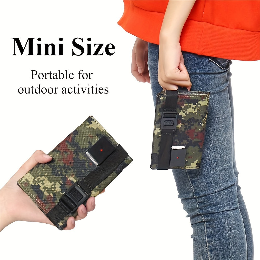 Portable 20W Solar Panel Charger for Phone Charging on the Go