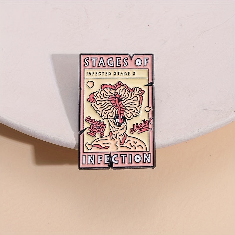 TV Show Emblem Chest Pin for Men