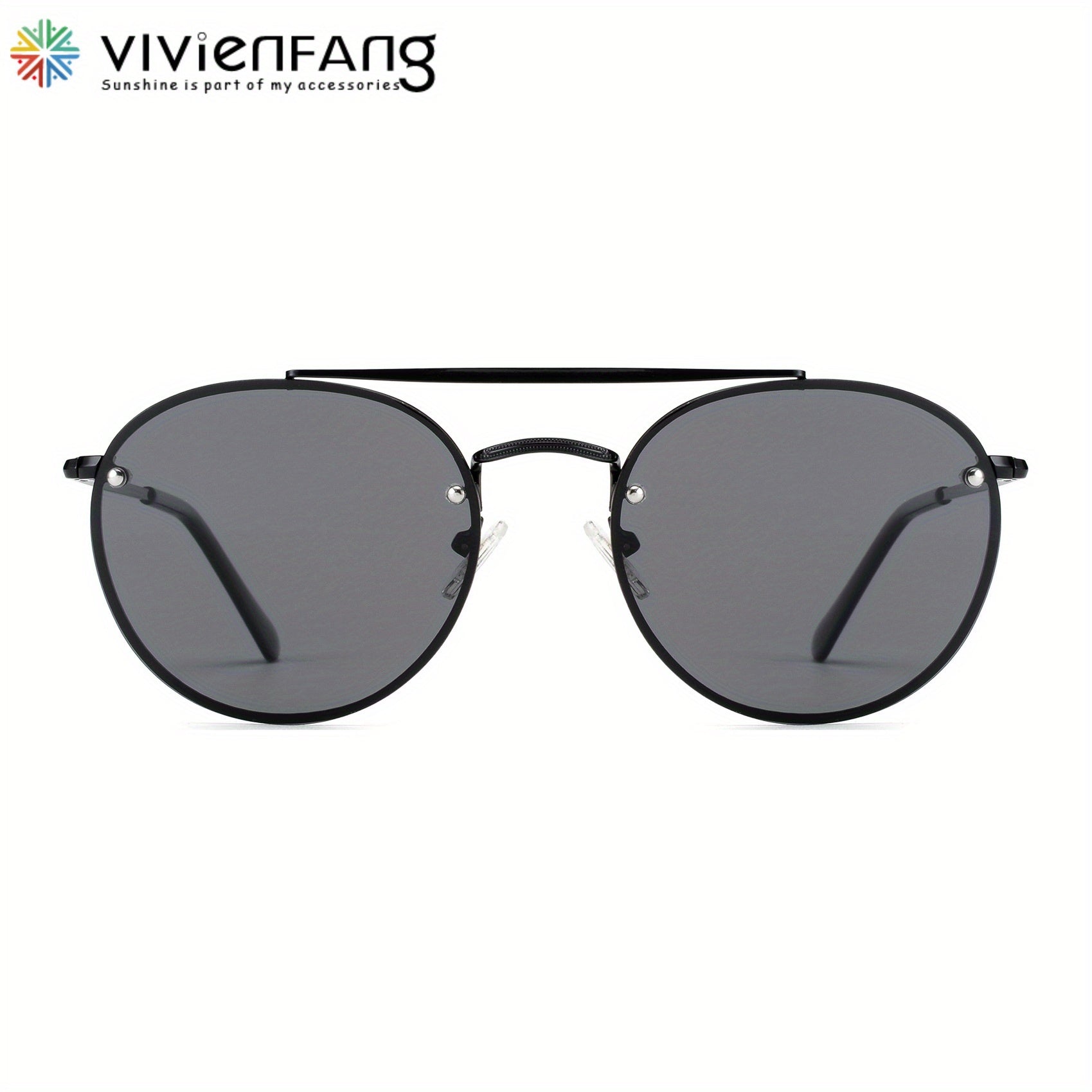 Men's Round Frame Sports Sunglasses UV Protection Cycling Fishing