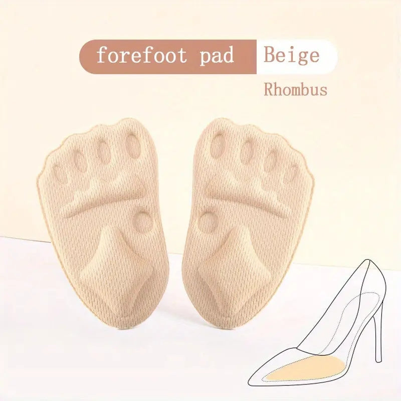 Front Foot Pain Relief Pad Half Size Insole For High Heels
