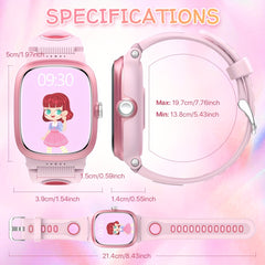 Kids Smartwatch with Games Message Alarm Clock Sport Modes