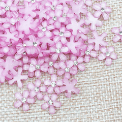 20pcs Resin Flower Phone Case Nail Art Ornament Accessories