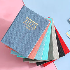 A7 Daily Planner Notebook 60 Sheets English Schedule Book