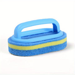 Sponge Cleaning Brush with Handle Thickening Bathroom Tile Cleaning Sponge