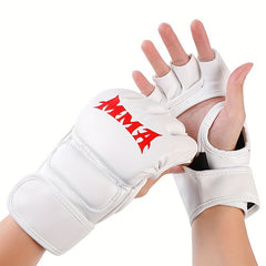 Thicken Boxing Gloves Half Finger for Muay Thai Punching