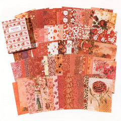 100pcs Plant Flower DIY Decorative Paper Crafting Collage Projects