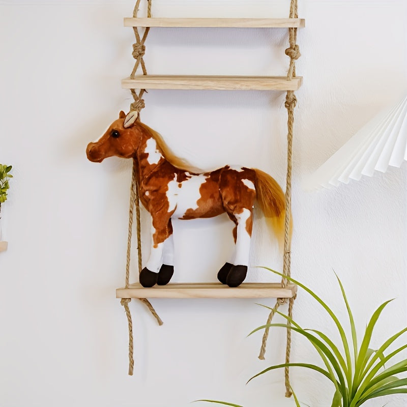 Pony Doll Children's Gift Small Doll Large Horse Plush Toy
