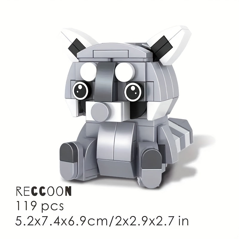 Mini Animal Building Blocks - Compatible with Multiple Scenes