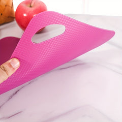 Plastic Cutting Board Set of 3 Dishwasher Safe Cutting Boards with Juice Grooves