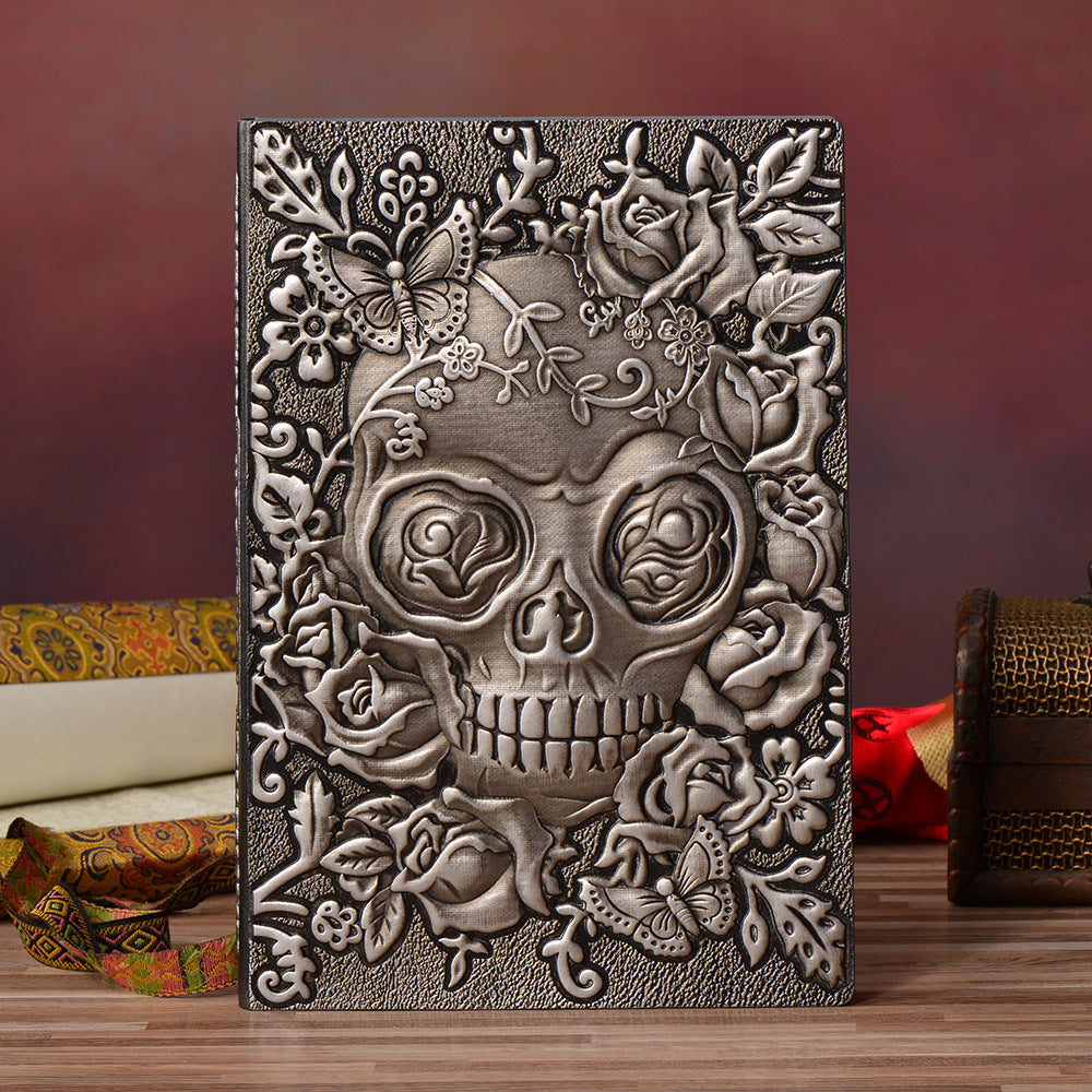 Youth Memories Study Notebooks Office Notebooks skull Element Gift