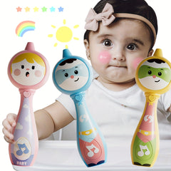 Baby's Glowing Hand Bell Holding Bell Toy