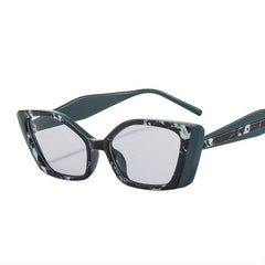 Marble Pattern Cat Eye Sunglasses UV400 Sun Shades