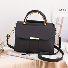 Minimalist Solid Square Bag Satchel for Work